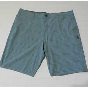 O'Neill Men's Light Teal Blue Size 38" Golf Cool Lightweight Shorts